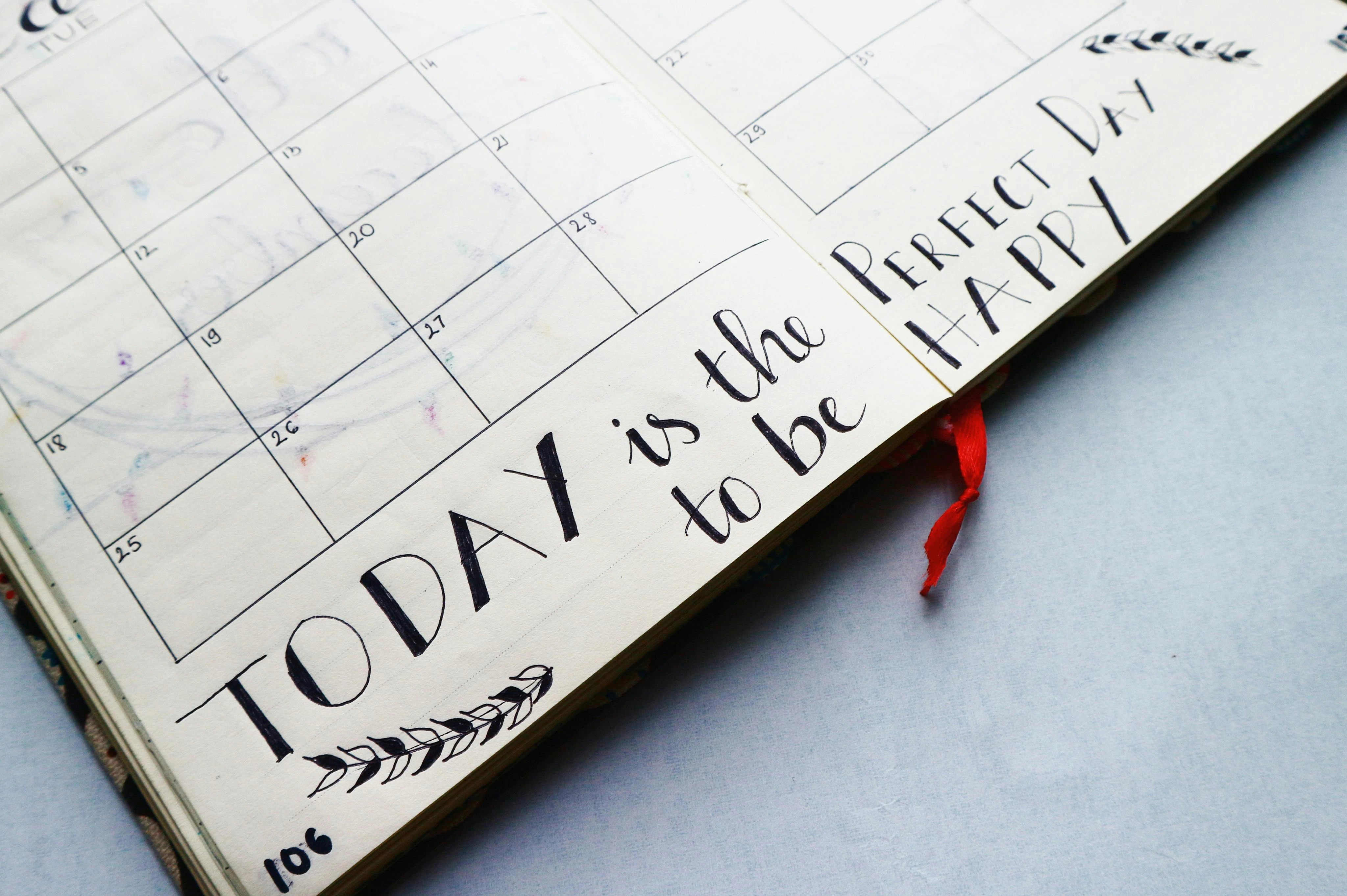 choosing your possession day on  a calendar